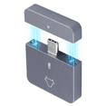 thumbnail image 3 of Boîtier SSD 2230 NVMe PCIe USB3.2 10Gbps Aluminium Portable Externe Supporte UASP TRIM, 3 of 8