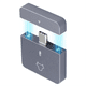 thumbnail image 3 of Carcasa SSD NVMe 2230 PCIe USB3.2 de 10 Gbps, carcasa SSD externa portátil de aluminio, compatible con UASP TRIM, 3 of 6