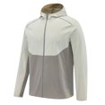 thumbnail image 4 of Ceisia Men's Casual Solid Color Hooded Zippered Pocket Windproof Waterproof Fitted Jacket Running Fitness Training Top Ou twear JacketsFeatures: Gift, 4 of 9