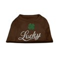 thumbnail image 1 of Lucky Rhinestone Shirts Brown Sm (10), 1 of 1