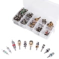 thumbnail image 2 of 102 Pieces/Kit Copper Car Air-conditioner Core Valve Portable Removal Repair Professional Replacement Repairing Valves with Remover Tool, 2 of 9