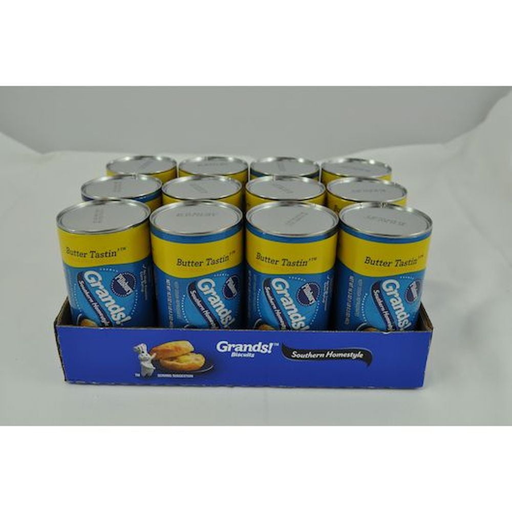 Pillsbury Grands Southern Homestyle Butter Tasting Biscuits, 16.3 Ounce -- 96 per Case.