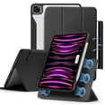 thumbnail image 1 of Funda ESR para iPad Pro 12.9 (2022/2021) con soporte para lápices, color negro, 1 of 8