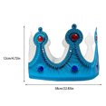 thumbnail image 3 of Sonducket Sombreros de fiesta para festivales de Halloween, gorra decorativa, tocado brillante bonito, puesta en escena, vestido, accesorio Disfraces de disfraces Azul, 3 of 6