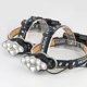 thumbnail image 4 of Linterna frontal LED recargable por USB, 8 LED, 18&nbsp;000 lúmenes, potente linterna frontal impermeable para camping, escalada, caza y pesca., 4 of 4