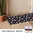 thumbnail image 3 of Black Cartoon Unicorn Heart Pattern Door Rugs,Washable Non Slip Door Mats Indoor,Decorative Door Mats,Entry Mat Indoor for Entrance,Bedroom,Kitchen,Bathroom,16"x47", 3 of 6