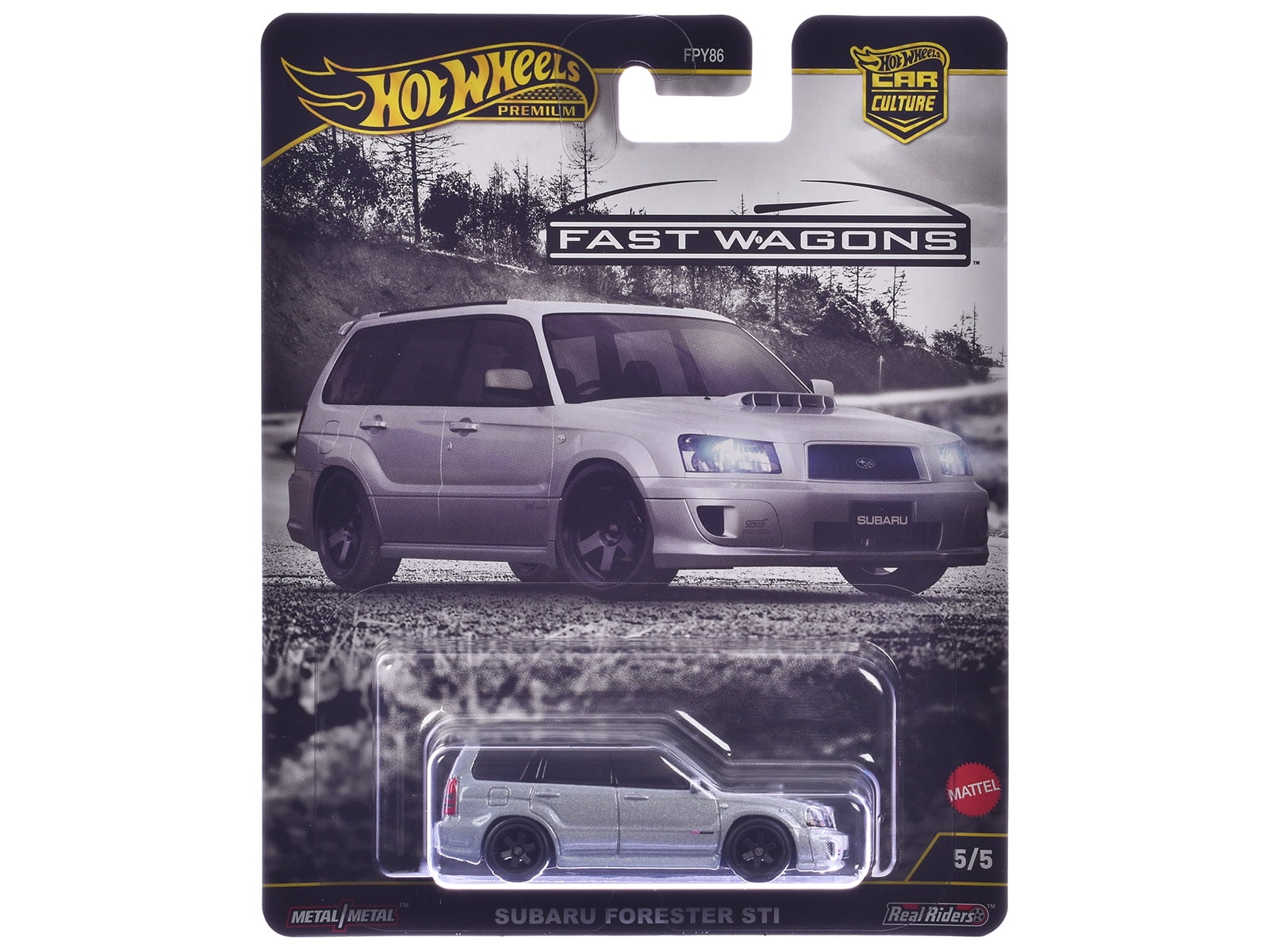 "Fast Wagons" 5 piece Set "Car Culture" 2024 Series J Die Cast Model Cars by Hot Wheels