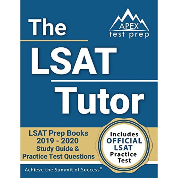Pre-Owned The LSAT Tutor: LSAT Prep Books 2019-2020: Includes Official LSAT Practice Test, 9781628456196, 1628456191, Paperback,