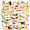 6A, variant on Cartoon Tea and Dessert Stickers, Waterproof Tea and Dessert Sticker for Water Bottle Laptop Phone Cases Planner Skateboard Luggage Helmet Party Favor Decor, Ideal for Adults Teens Teacher Rewards