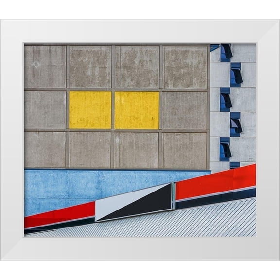 Pearson, Wayne 14x12 White Modern Wood Framed Museum Art Print Titled - What Can I Say