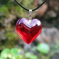 thumbnail image 5 of Collar de cristal en forma de corazón YONGSHENG 16mm Joyería de moda, 5 of 5
