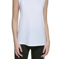 thumbnail image 3 of CALVIN KLEIN PERFORMANCE Womens White Moisture Wicking Sleeveless Scoop Neck Tank Top XXL, 3 of 3