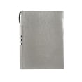 thumbnail image 1 of facefd Agenda Organizer Journal Planner Note Book Space Saving School Accessories Exquisite Craftsmanship Artificial Leather Stationery Gray, 1 of 5
