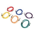 thumbnail image 4 of Cable XLR macho a hembra de 6 piezas, 10 pies, blindaje de doble capa, resistente a interferencias, cable de micrófono XLR., 4 of 14