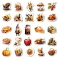 thumbnail image 6 of 50 Pcs Thanksgiving Stickers Happy Thanksgiving Stickers for Water Bottles Envelopes Scrapbooking, Thanksgiving Decorations, Fall Stickers for Kids Teens Adults, 6 of 14
