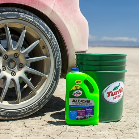 Turtle Wax Max-Power 3 Levels of Cleaning Car Wash, 100 oz -50597