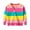 Multicolor, variant on CYRBOKO Toddler Girls Sweaters, Lightweight Cotton Knit Long Sleeve Fall Cardigans Multicolor Size 4-5 T
