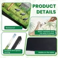 thumbnail image 6 of Mahjong Mat 31.5" x 31.5" Tropical forest wild mural jungle birds animal Non-Slip Noise Reduction American Mahjong Tiles Table Cover for Dominoes Poker Card Board Games Gift, 6 of 8