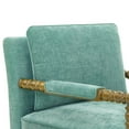 thumbnail image 4 of Pioneer Woman Harper Spindle Accent Chair, Jade Fabric Upholstery, 4 of 12