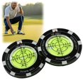 thumbnail image 2 of Golf Putt Ball Marker High Precision Round Golf Putt Green Reader Golfing Putting Aid Golf Slope Putting Reader 1PC 1pc, 2 of 6