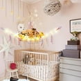 thumbnail image 3 of Stuffed Animal Hammock with LED Light, Toy Hammock for Stuffed Animals Storage for Kids Room Decor, Stuffed Animal Hammock Corner, 3 of 8