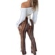thumbnail image 2 of Txlixc Pantalones de Cintura Alta para Mujer, Pantalones de Estampado Floral Retro Rectos de Primavera de Fiesta Casual de Adelgazamiento Txlixc  Casualmente, 2 of 9
