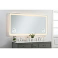 thumbnail image 3 of Elegant Decor Lux 36in x 72in Hardwired LED mirror with magnifier and color changing temperature 3000K/4200K/6000K, 3 of 10