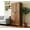 Brown, variant on Dining Room Sideboards, 71" Tall Freestanding Kitchen Cabinet Black, Black Wooden Sideboards,Particle Board+Mdf Wooden Servers, Furniture Dining Furniture Servers, Sideboards & Buffets