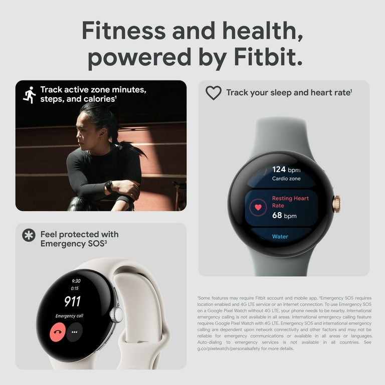 Google Pixel Watch - Android Smartwatch with Activity Tracking