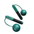thumbnail image 1 of fastboy PVC Jump Rope Portable Replacement Digital Nonslip Handle Indoor Outdoor Ergonomic Quiet Running Jumping Ropes Dark Green Ball, 1 of 6