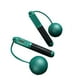 thumbnail image 1 of Yuarrent Cuerda para saltar de PVC, repuesto portátil, mango antideslizante, Color sólido, ergonómica, silenciosa, para correr, cuerdas para Ropa Deportiva, Zapatos Verde oscuro Pelota, 1 of 6