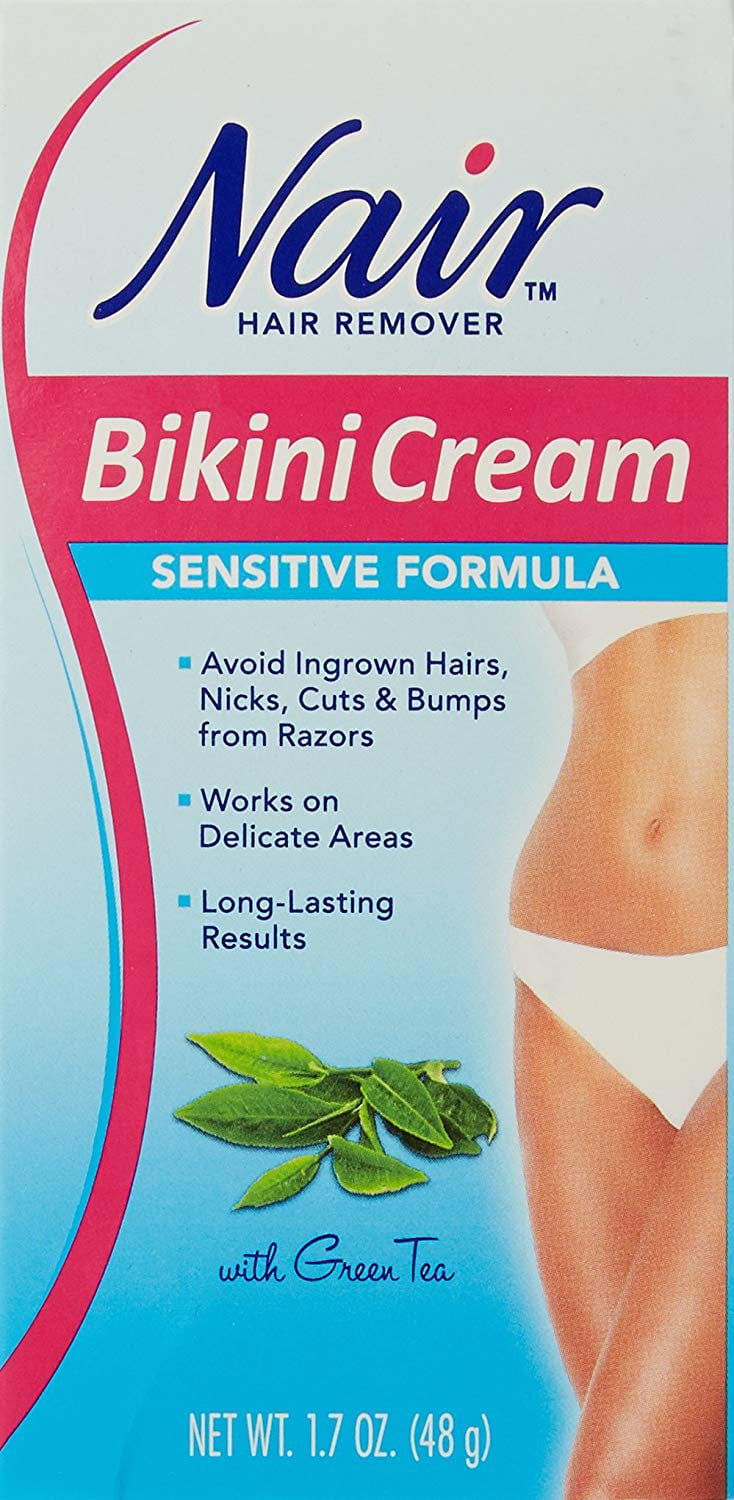 op vakantie Oh jee Nucleair Nair Hair Remover Bikini Cream Sensitive 1.7 Ounce 50ml 2 Pack - Walmart.com