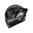 thumbnail image 5 of Casco Abatible Kov Batman Gris DC Comics con LED Certificado DOT, 5 of 5