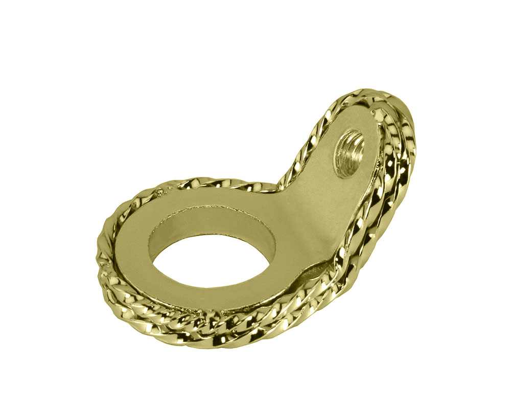 Lowrider Classic Bicycle Spring Fork Head Accessory - All Gold Finish, 1" Steerer Tube