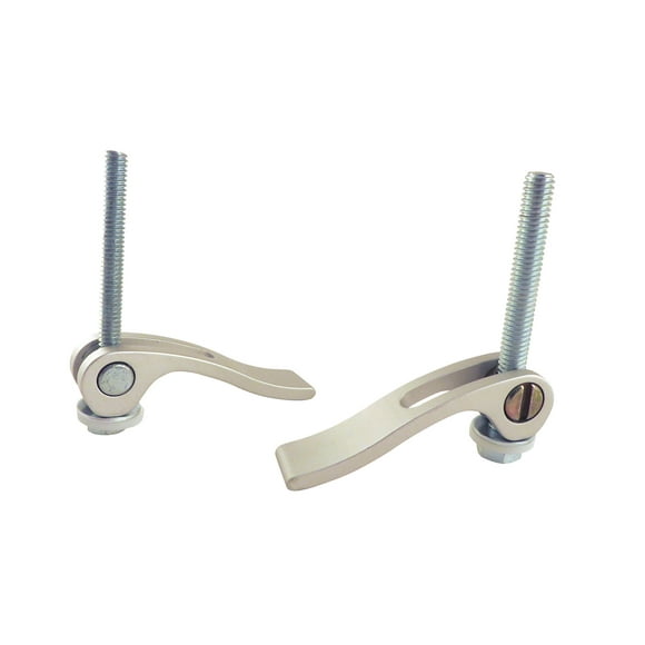 2 Piece T Track Cam Action Hold Down Clamp Kit 1/4 20 Hex Bolt 3†x 3/4" Exerts 400#s Pressure CAHDC-1/4X2