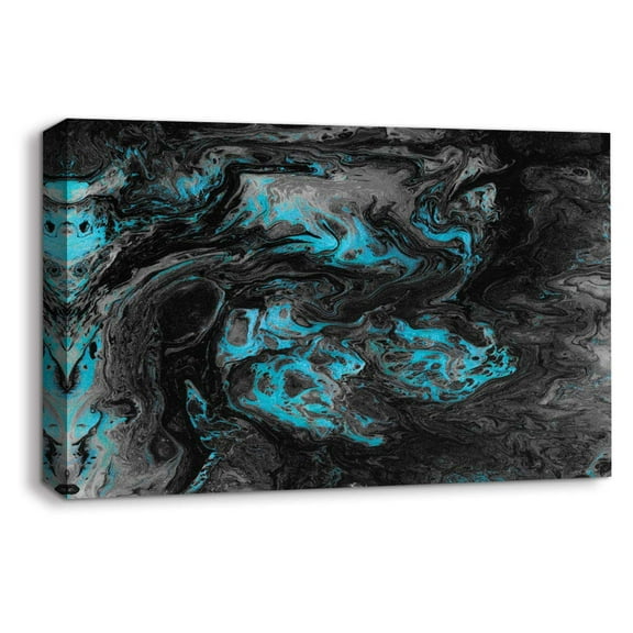 wall26 Canvas Wall Art Abstract Oil Texture Pictures Home Wall Decorations for Bedroom Living Room Paintings Canvas Prints Framed - 32x48 inches