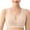 Beige, variant on Ladies Comfortable Breathable Front Buckle Vest Style Gathers Breastfeeding Pregnant Bra Woman Underwear On Beige L(L)