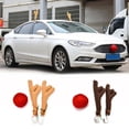 thumbnail image 3 of Yuarrent Universal Christmas Car Flannelette Decoration with Window Decor Side Ornament Modified Clip Removable Vehicle Xmas Type2 NO2, 3 of 6