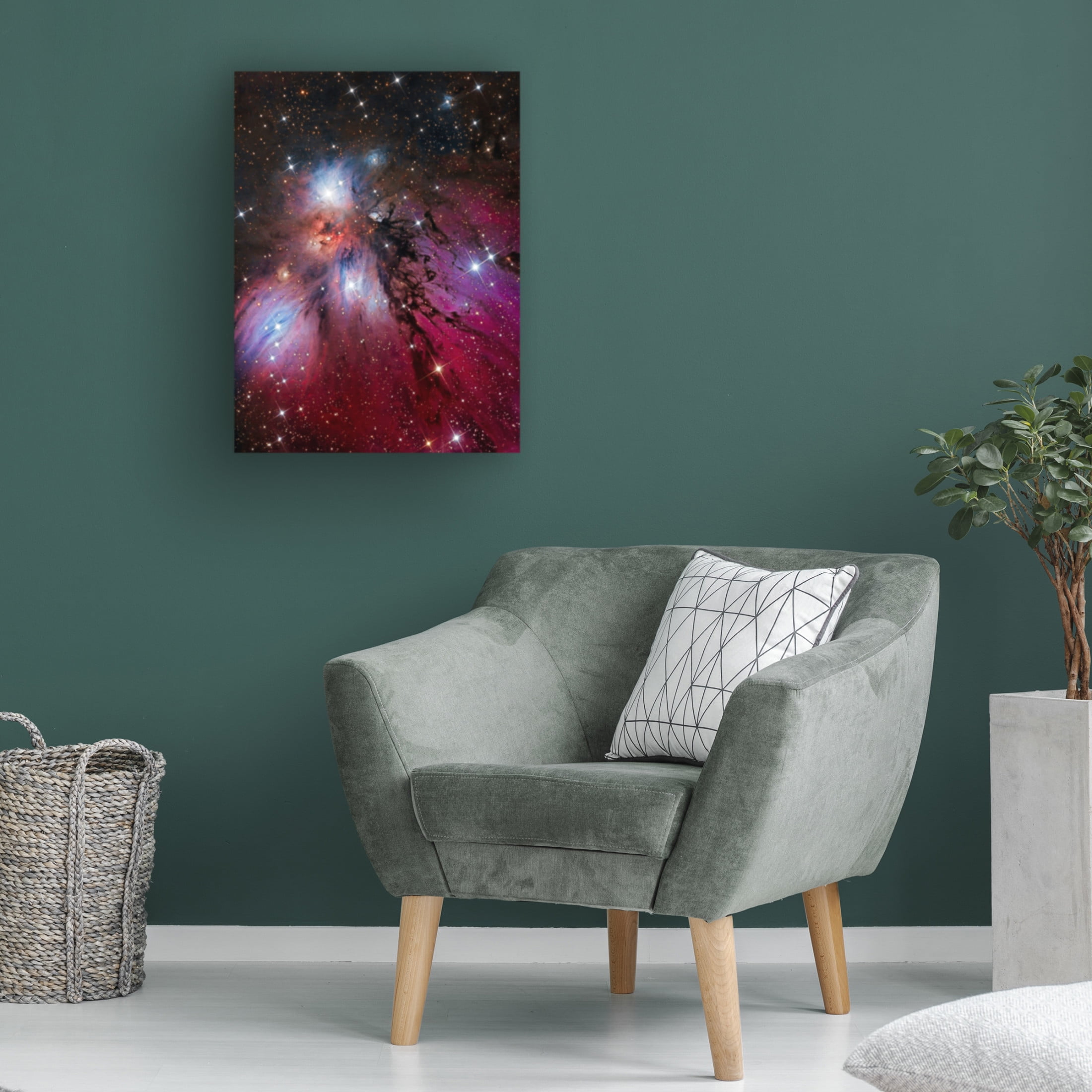 Trademark Fine Art Vikas Chander The Angel Nebula Canvas Wall Art