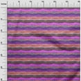 thumbnail image 3 of oneOone Tissu Polyester Spandex Violet Abstrait Matériel de Robe Tissu Imprimé Tissu au Mètre 56 Pouces de Large, 3 of 5