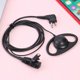 thumbnail image 3 of Auricular de walkie-talkie 2Pin D Shape Clip-Ear PPT Auricular Earhook Auricular Micrófono para Motorola GP68 GP300 FLhrweasw El nuevo, 3 of 9
