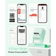 thumbnail image 5 of NIIMBOT B21 Label Maker Machine with Tape，2 Inch Inkless Sticker Printer Thermal Labeler for Price Address Label for Home Storage Office and Small Business,Mint Green, 5 of 9