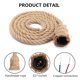 thumbnail image 5 of Cable eléctrico de cuerda de cáñamo de 4.92 pies para lámpara colgante de bombilla DIY E27 (cabeza doble), 5 of 6