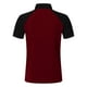 thumbnail image 5 of Camisa de Manga Larga Al Aire Libre de la Capa Base de Manga Corta Casual Mangas Raglan Color Bloqueado, de Pie Cuello Superior, 5 of 6