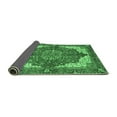 thumbnail image 2 of Ahgly Company Indoor Round Persian Emerald Green Traditional Area Rugs, 5' Round, 2 of 4