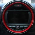 thumbnail image 5 of 8.8 Inch Red Center Console Dashboard Navigation Display Cover Trim Decoration Ring for Mini Cooper F60 F57 F56 F55 F54, 5 of 5