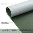 thumbnail image 6 of HofferRuffer Desk Pad, 31.5" x 15.8" Desktop Waterproof Protector Mat for Keyboard and Mouse, Dual Side Use Leather Non Slip Desk Mat for Office and Home (Green+grey), 6 of 7