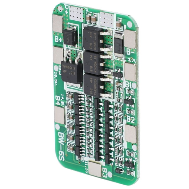 Placa De Batería De Litio 18650, Placa De Protección De Batería De Módulo De Sobrecarga Para Herramientas Eléctricas Para Iluminación Para Energía Solar ANGGREK AC1010