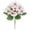 Pink, variant on 1 Pc Artificial Morning Glory Flowers UV Resistant Faux Silk Plastic Fake Flower Bundles for Outdoor Indoor Porch Patio Planter Window Box Garden Home Decor, 12.2 Inch, Pink