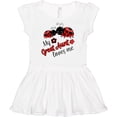 thumbnail image 3 of Inktastic My Great Aunt Loves Me with Cute Ladybugs Girls Baby Dress, 3 of 5